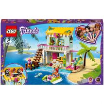 LEGO Friends: La Maison sur la Plage, avec Mini Poupée, Jeu de Construction(41428)