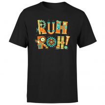 Ruh-Roh! Clockwork Men's T-Shirt - Black - 5XL