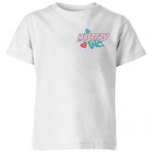 Mystery Inc Pocket Kids' T-Shirt - White - 3-4 Jahre