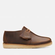 Clarks Originals Men's Desert Trek Leather Shoes - Beeswax - UK 8