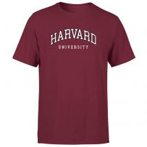 Harvard Burgundy Tee Men's T-Shirt - Burgundy - S
