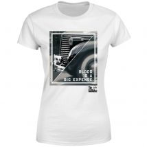 T-shirt The Godfather Blood Expense Shirt - Blanc - Femme - M