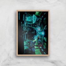 Poster Fine Art Transformers Decepticons A2 - A2 - Wooden Frame