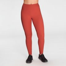 Damskie legginsy z kolekcji Power Ultra – ciepła czerwień - S