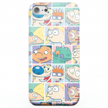 Coque Smartphone Nickelodeon Cartoon Grid pour iPhone et Android - Coque Simple Matte