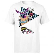 T-shirt Drôles de monstres - Blanc - Homme - S