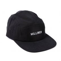 Milliner 5 Panel Cotton Black with Milliner Embroidered