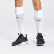 MP Fußball-Socken in voller Länge – Weiß - UK 6-8