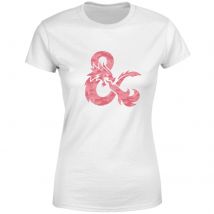 Donjons & Dragons Ampersand rose femme t-shirt - blanc - S