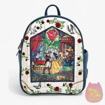 Loungefly Disney Mini Sac à Dos La Belle et la Bête - Exclusive VeryNeko