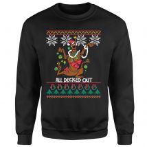 Scooby Doo All Decked Out Sweatshirt - Black - M