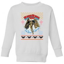 Wonder Women 1984 Kids' Sweatshirt - White - 9-10 ans - Blanc