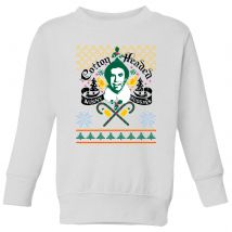Elf Ninny Muggins Kids' Sweatshirt - White - 7-8 ans - Blanc