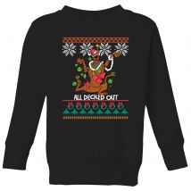 Scooby Doo All Decked Out Kids' Sweatshirt - Black - 3-4 ans