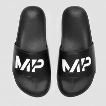 MP Men's Sliders - Black/White - UK 8