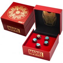 SalesOne Marvel Iron Man Arc Reactors Adjustable Rings Set