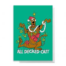 Scooby Doo All Decked Out Greetings Card - Standard Card