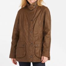 Barbour Women's Beadnell Wax Jacket - Bark - UK 8