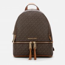 MICHAEL Michael Kors Women's Rhea Zip Medium Backpack - Brown