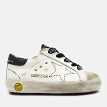 Golden Goose Toddlers' Super Star Family Leather Trainers - White/Ice - UK 9 Toddler