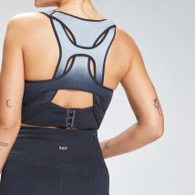 Soutien de Desporto Sem Costuras Velocity para Senhora da MP - Preto - XS