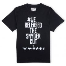 Justice League We Released The Snyder Cut Unisex T-Shirt - Black - S