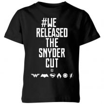 Justice League We Released The Snyder Cut Kids' T-Shirt - Black - 11-12 Jahre