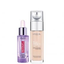 L'Oréal Paris - Duo de sérum de comblement à l'acide hyaluronique et de fond de teint True Match - 2N Vanilla