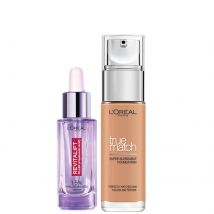 L'Oréal Paris - Duo de sérum de comblement à l'acide hyaluronique et de fond de teint True Match - 4.5N True Beige