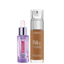 L'Oréal Paris - Duo de sérum de comblement à l'acide hyaluronique et de fond de teint True Match - 9N Truffle