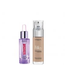 L'Oréal Paris - Duo de sérum de comblement à l'acide hyaluronique et de fond de teint True Match - 4N Beige