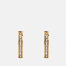 Coach Women's Classic Pearl Huggie - Gold