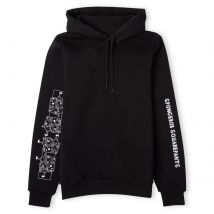 Bob l'Éponge - Blocs empilables Bob - Sweat à Capuche Unisexe - Noir - XL - Noir