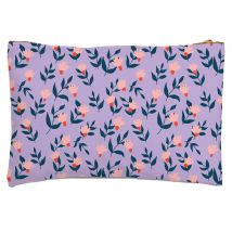 Wild Flowers Zipped Pouch