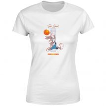 Space Jam Bugs Bunny Basketball Women's T-Shirt - White - L