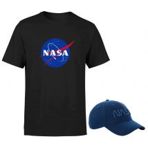 Lot NASA : Casquette Marine & T-shirt - Femme - M