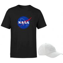 Lot NASA : Casquette Grise & T-Shirt - Homme - M