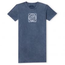 Avatar Water Tribe Robe T-Shirt Femme - Marine Délavé - XXL