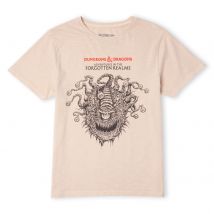 Dungeons & Dragons Beholder Unisex T-Shirt - White Vintage Wash - XXL