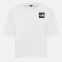The North Face Women's Cropped Fine T-Shirt - White - S
