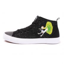 Akedo x Rick & Morty - Chaussures Signature Coupe Haute Noires - UK5 / EU38