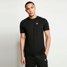 3 Pack Essential Short Sleeve T-Shirts – Black / Black / Black - S