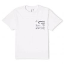 E.T. the Extra-Terrestrial Unisex T-Shirt - White - M
