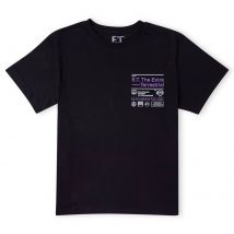 E.T. the Extra-Terrestrial Unisex T-Shirt - Black - L