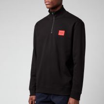 HUGO Men's Durty Quarter Zip Sweatshirt - Black - XL