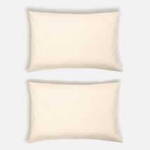 ïn home 200 Thread Count 100% Organic Cotton Pillowcase Pair - Natural
