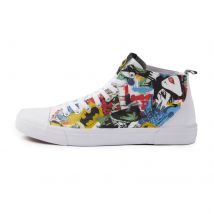 Akedo x DC Comics Batman Mash Up High Top - White - UK9 / EU43
