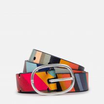 Paul Smith Women's Reversible Swirl Belt - Multicolour - 85cm