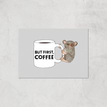 But First Coffee Giclee Art Print - A3 - Print Only