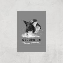 Orcordion Giclee Art Print - A2 - Print Only